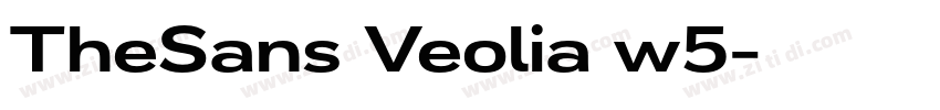 TheSans Veolia w5字体转换
